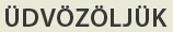 Üdvözöljük